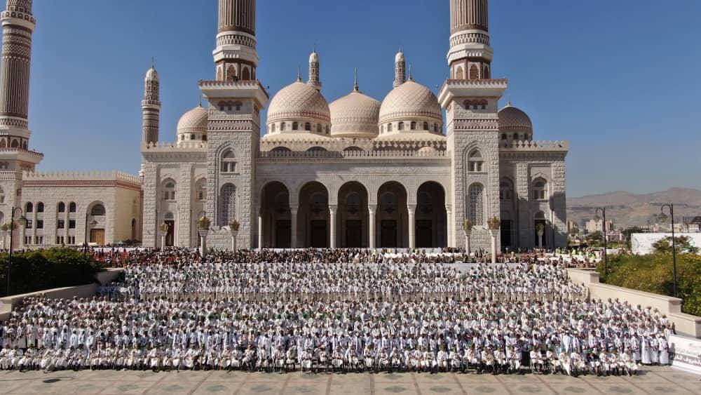 صنعاء تقيم أكبر عرس جماعي على مستوى العالم ل 7200 عريس