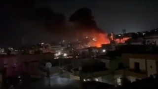 انفجار بمستودع أسلحة في مخيم برج الشمالي للاجئين الفلسطينيين
