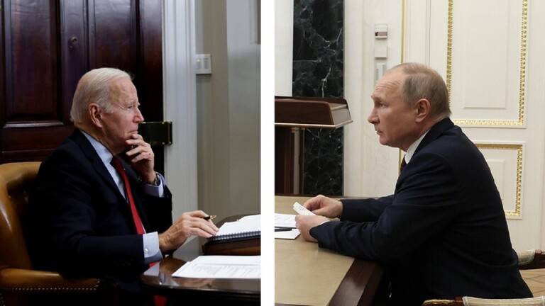 بوتين وبايدن في لقاء عبر الفيديو قريبا