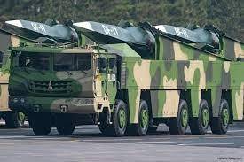 الصين تعلن عن امتلاكها صواريخ فرط صوتية لا يمتلكها الجيش الأميركي.