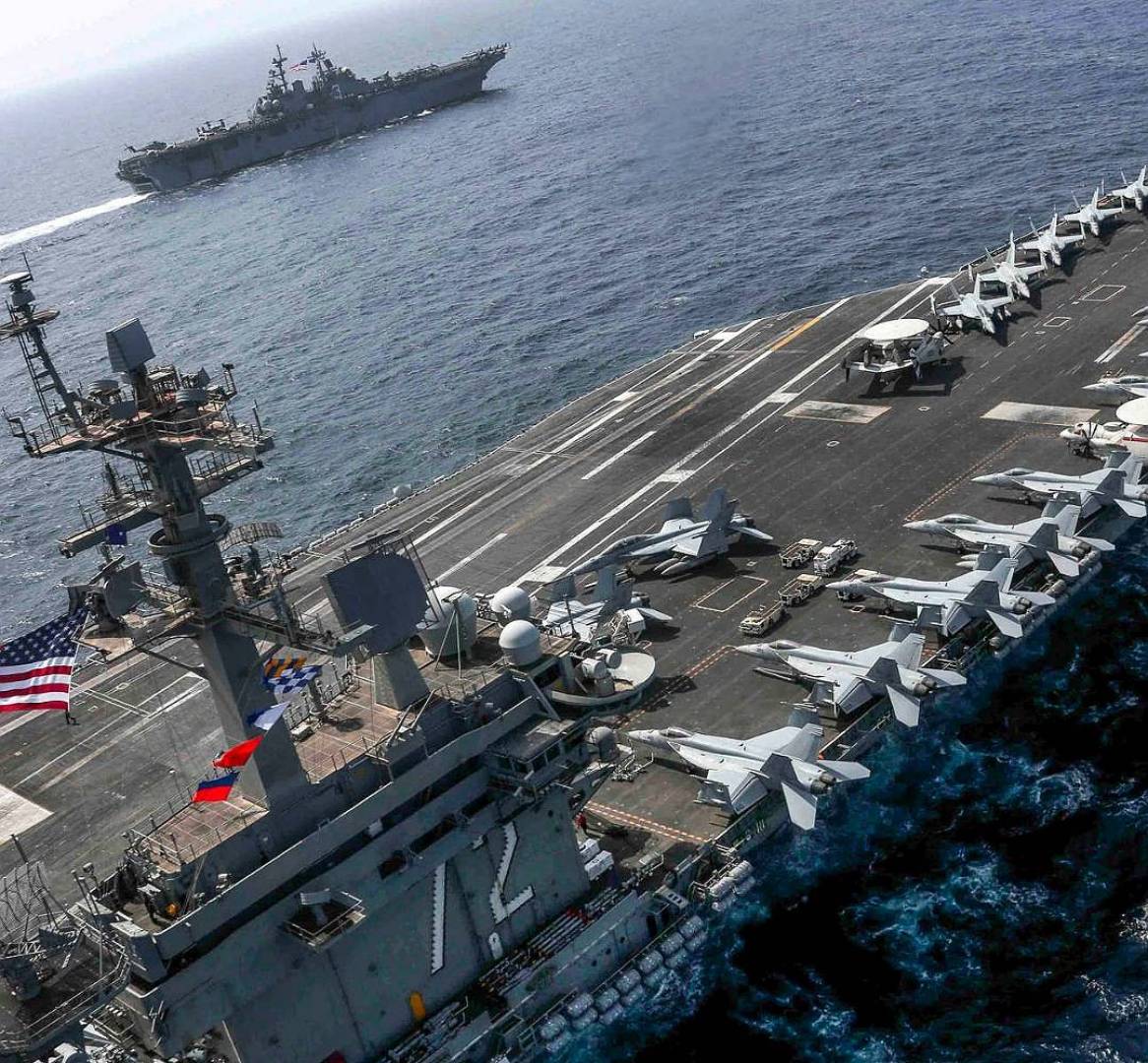 خوفا من إعصار اليمن...طائرات أمريكية مقاتلة دعمًا للإمارات...