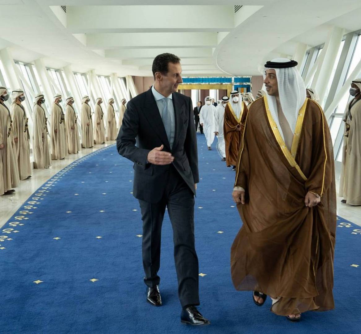 في زيارة غير معلنة...الأسد في الإمارات