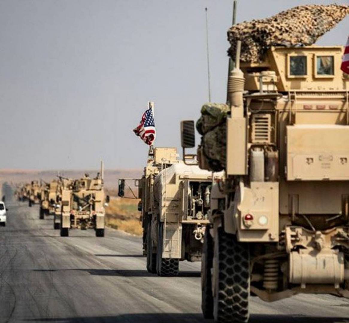 خروج رتل أمريكي من سوريا إلى العراق .وانفجار صهريج تابع لقسد في القامشلي