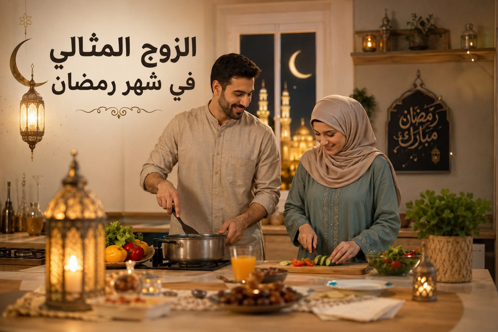 الزوج المثالي في شهر رمضان