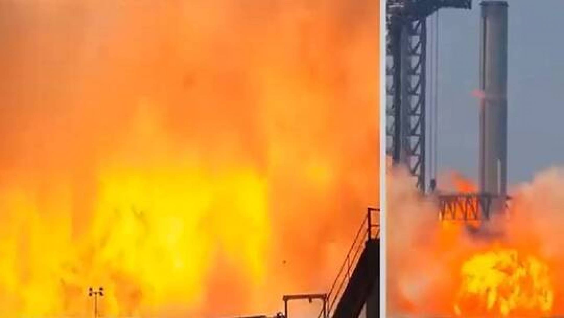 شاهد بالفيديو احتراق مركبة إيلون ماسك الفضائية بعد لحظات من إقلاعها