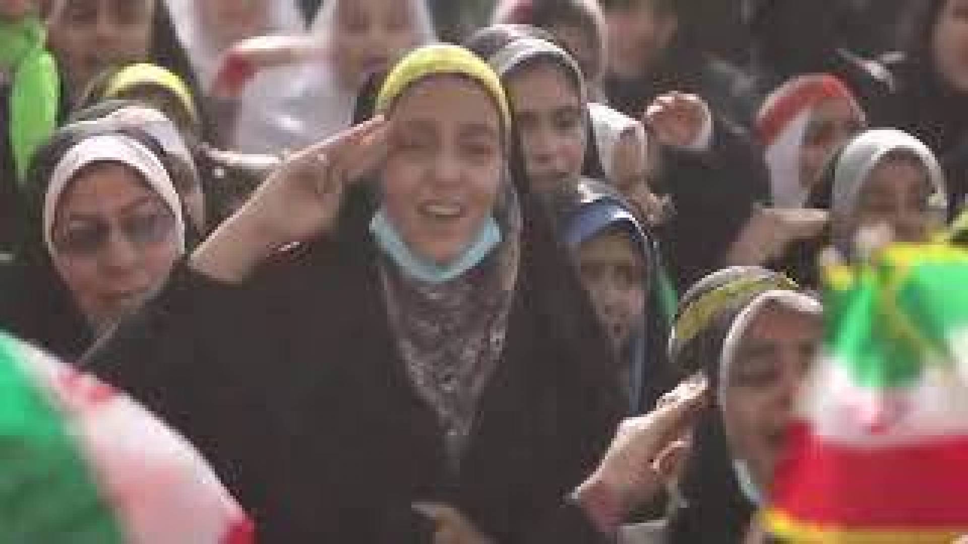 ملحمة البراعم المهدوية في مدينة يزد الايرانية, بالفيديو