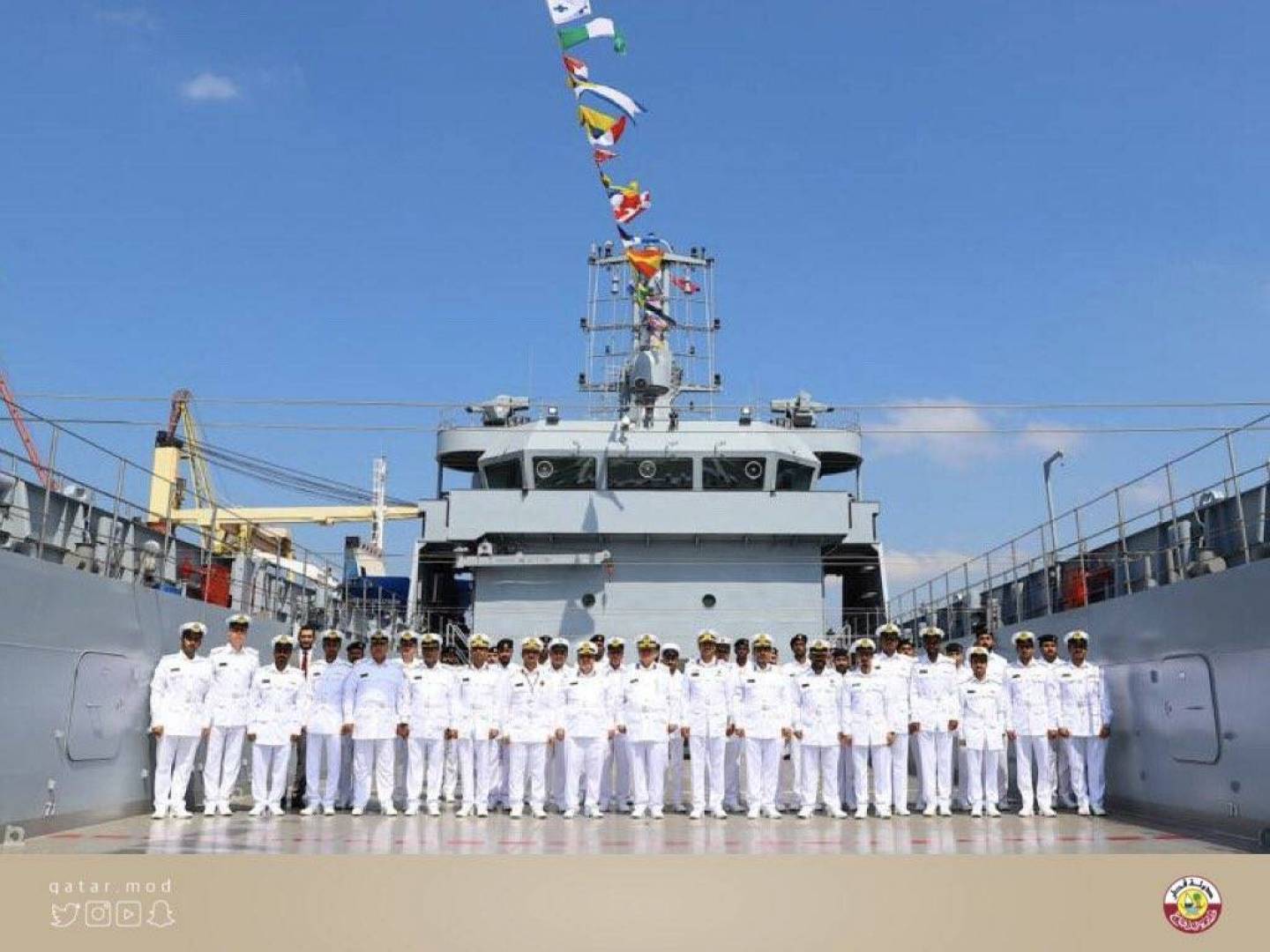وزارة الدفاع القطرية تستلم 4 سفن حربية من تركيا ضمن مشروع الأبرار