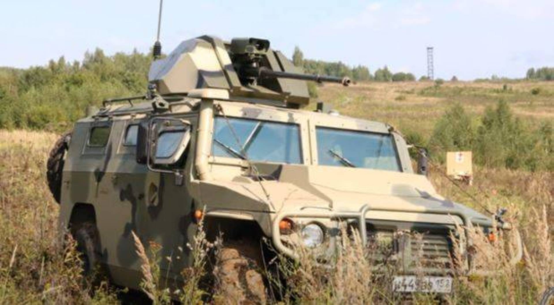 مواصفات المدرعة العسكرية الروسية المصفحة الحديثة Tiger-M