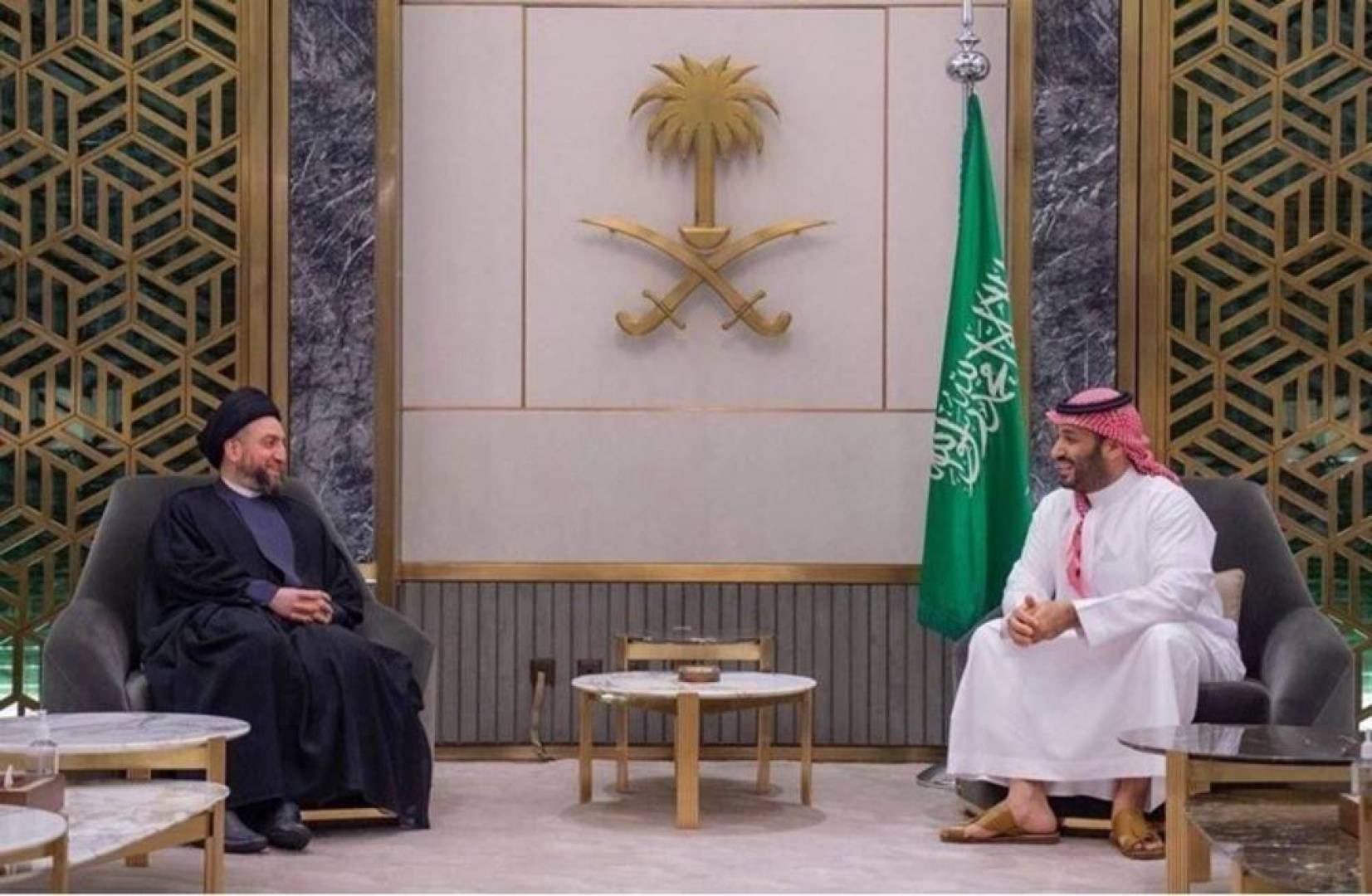 تفاصيل لقاء محمد ابن سلمان وعمار الحكيم في جدة