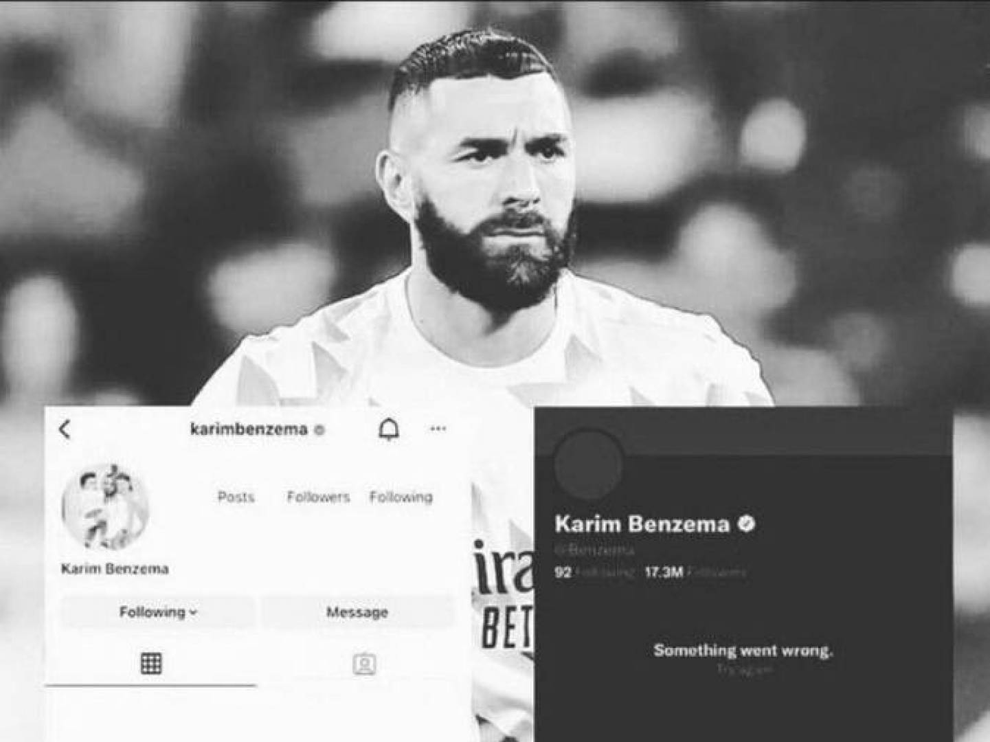 نجم ريال مدريد كريم بنزيما يعطل حساباته على مواقع التواصل الاجتماعي .. اعرف السبب