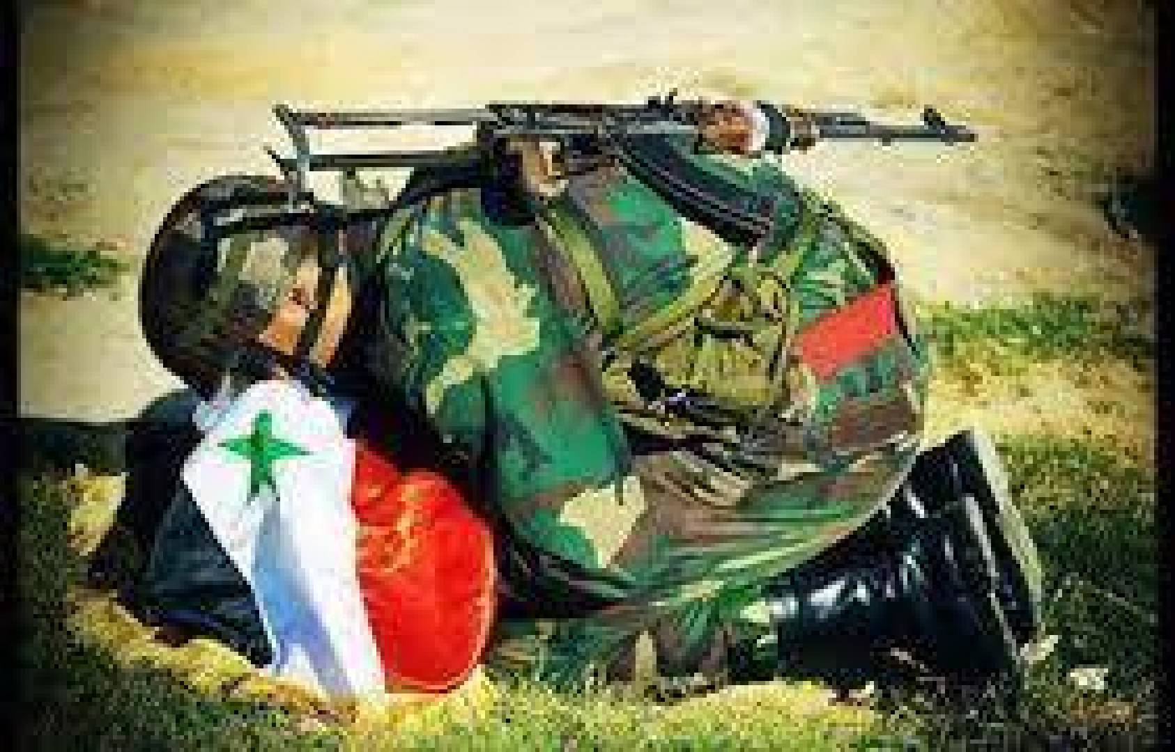 تهنئة تجمع اعلاميون ومثقفون اردنيون من اجل سورية المقاومة - اسناد- للجيش العربي السوري