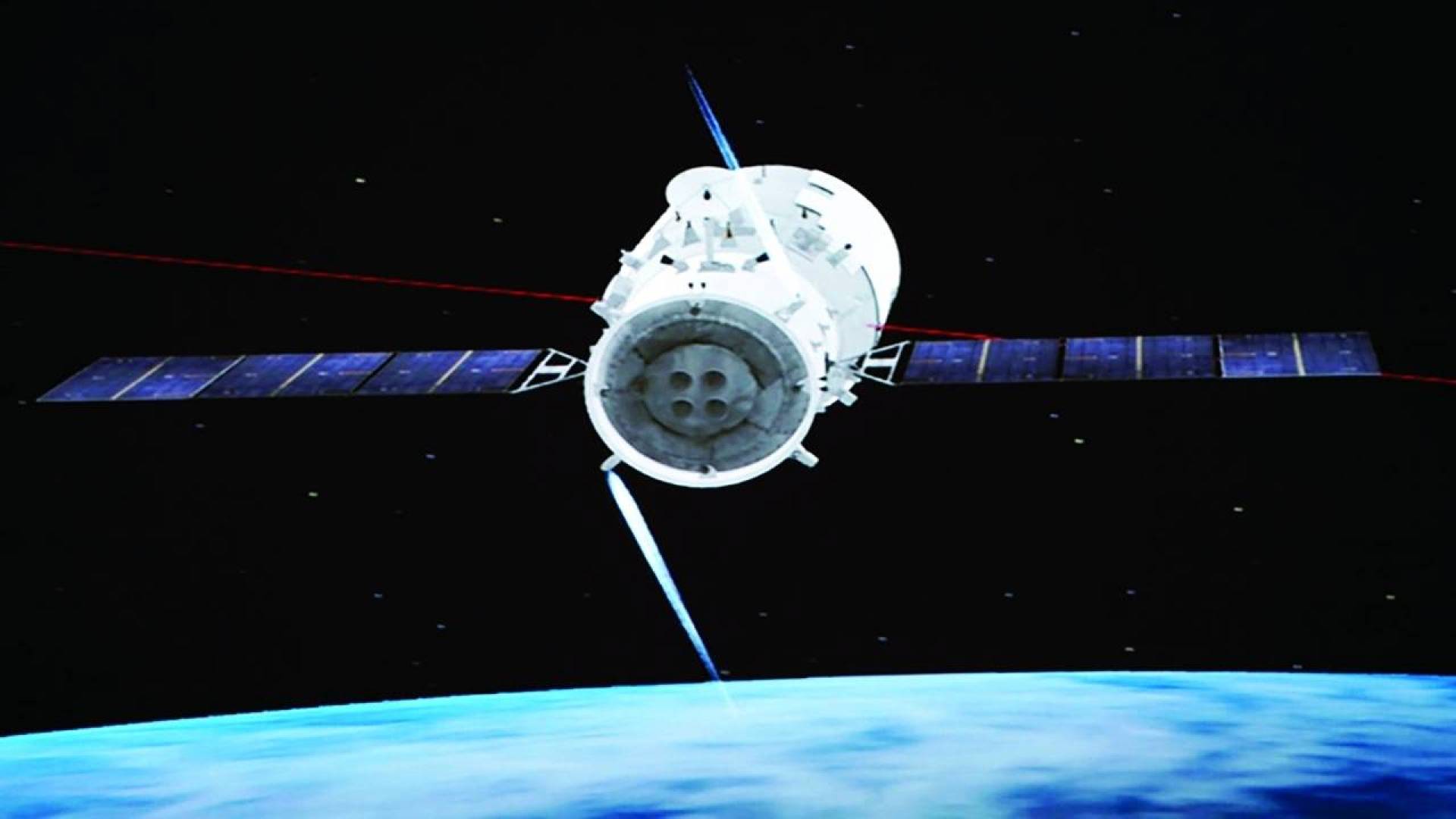 بالفيديو عودة مركبة Tianzhou-3 الصينية نحو الأرض واحتراقها في الغلاف الجوي