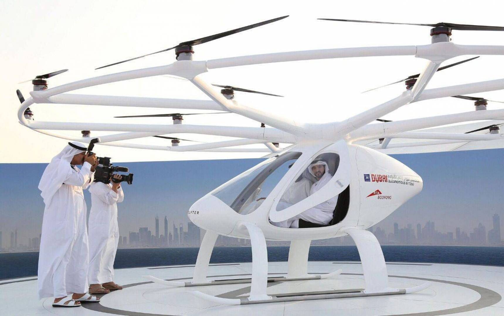 تاكسي كهربائي طائر في الإمارات .. إليك التفاصيل