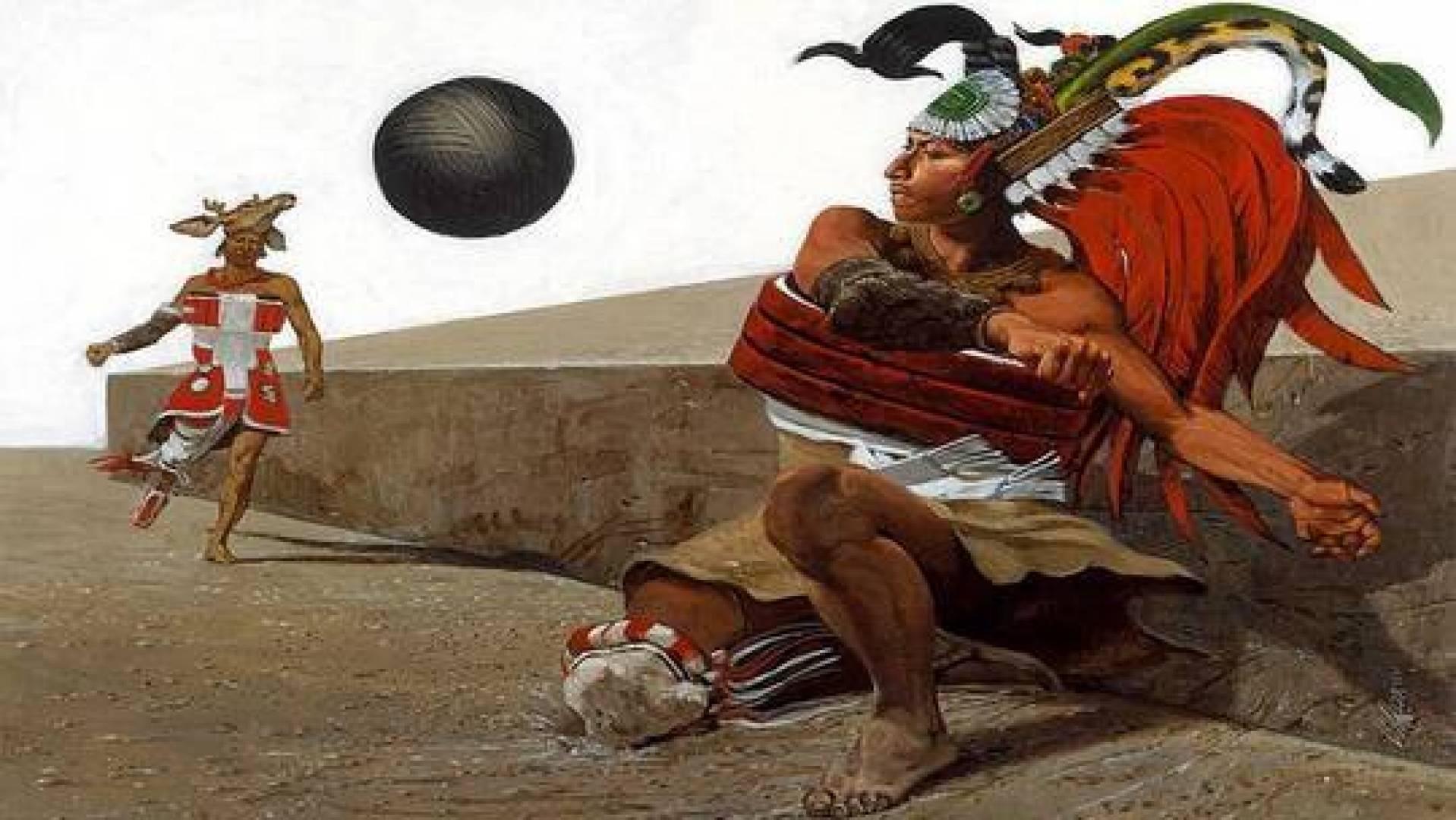 شعوب المايا استخدموا رماد حكامهم في صنع كرات لعبهم