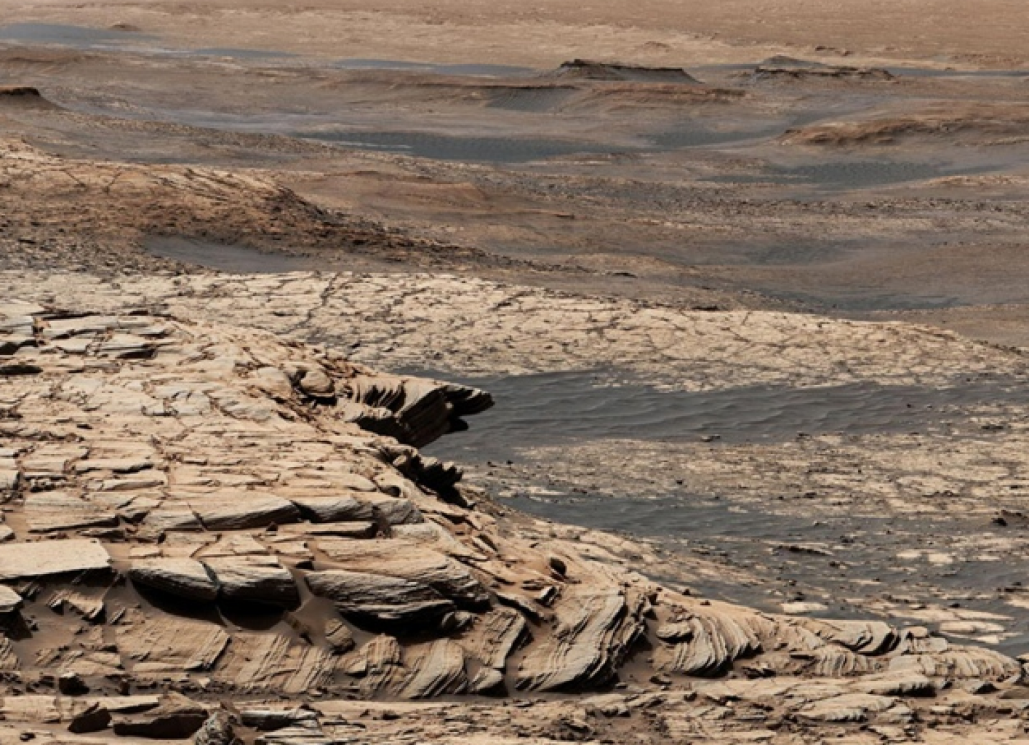 أدلة تثبت وجود محيط عملاق على سطح المريخ قديما