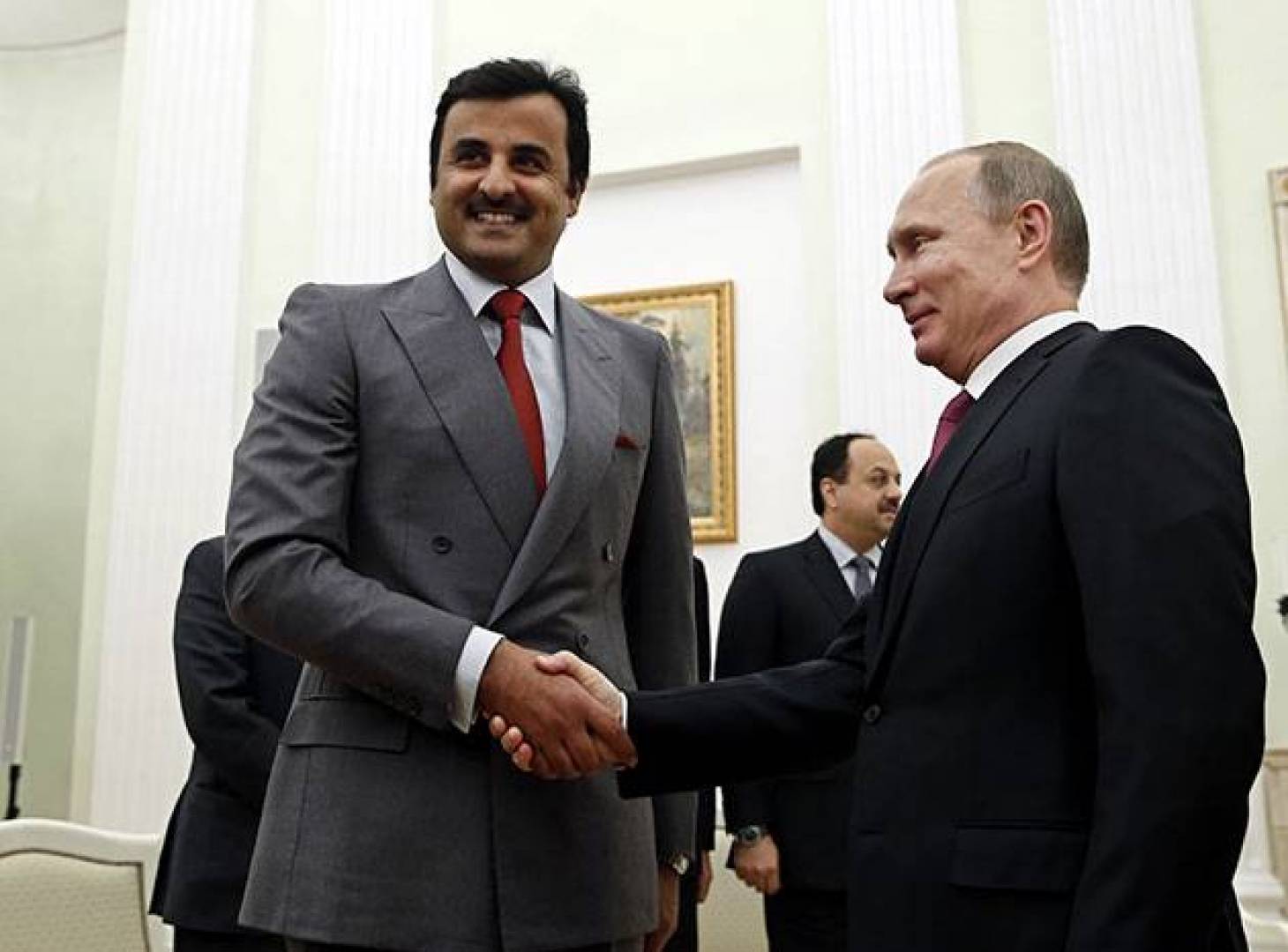 بوتين يوجه رسالة لأمير قطر قبل انطلاق كأس العالم