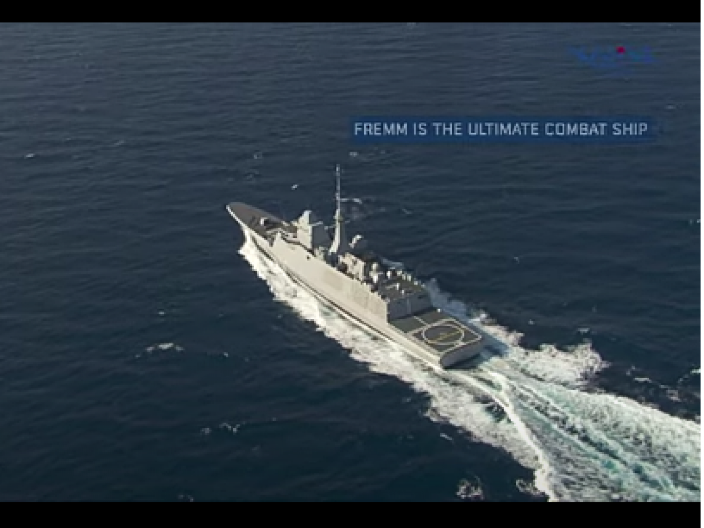 تسلم سلاح البحرية الفرنسي فرقاطة لورين من فئة FREMM 