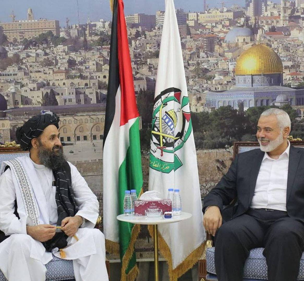 طالبان تلتقي بوفد من حماس برئاسة هنية وتؤكد تأييدها للمطالب الفلسطينية