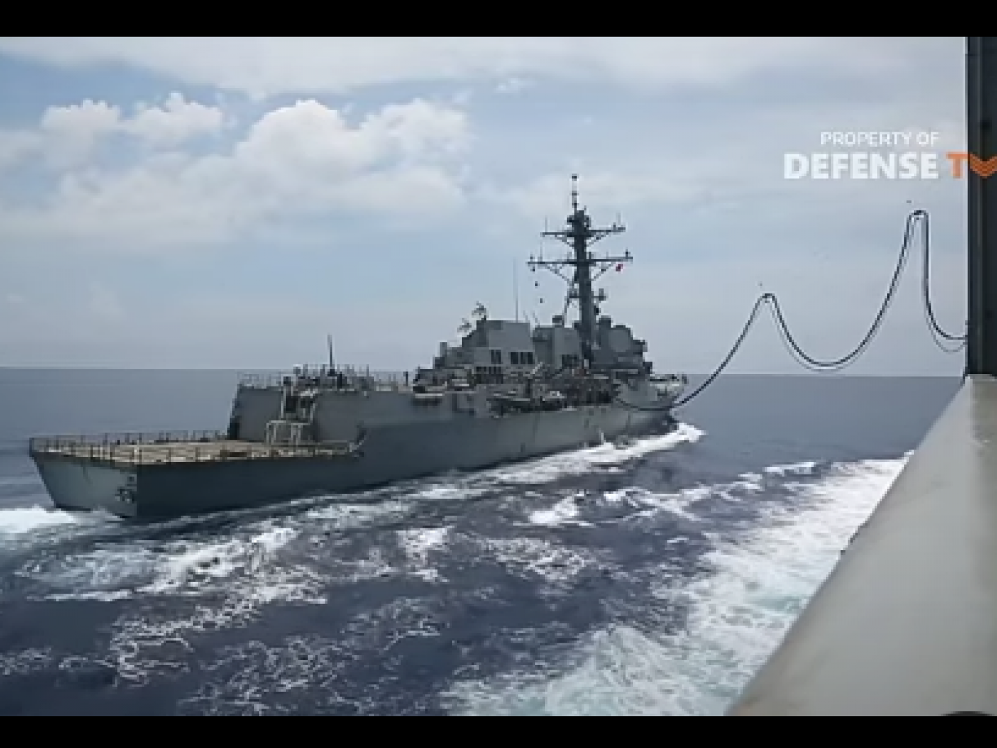 سلاح البحرية الأمريكي يتسلّم مدمرة عسكرية جديدة من نوع Arleigh Burke