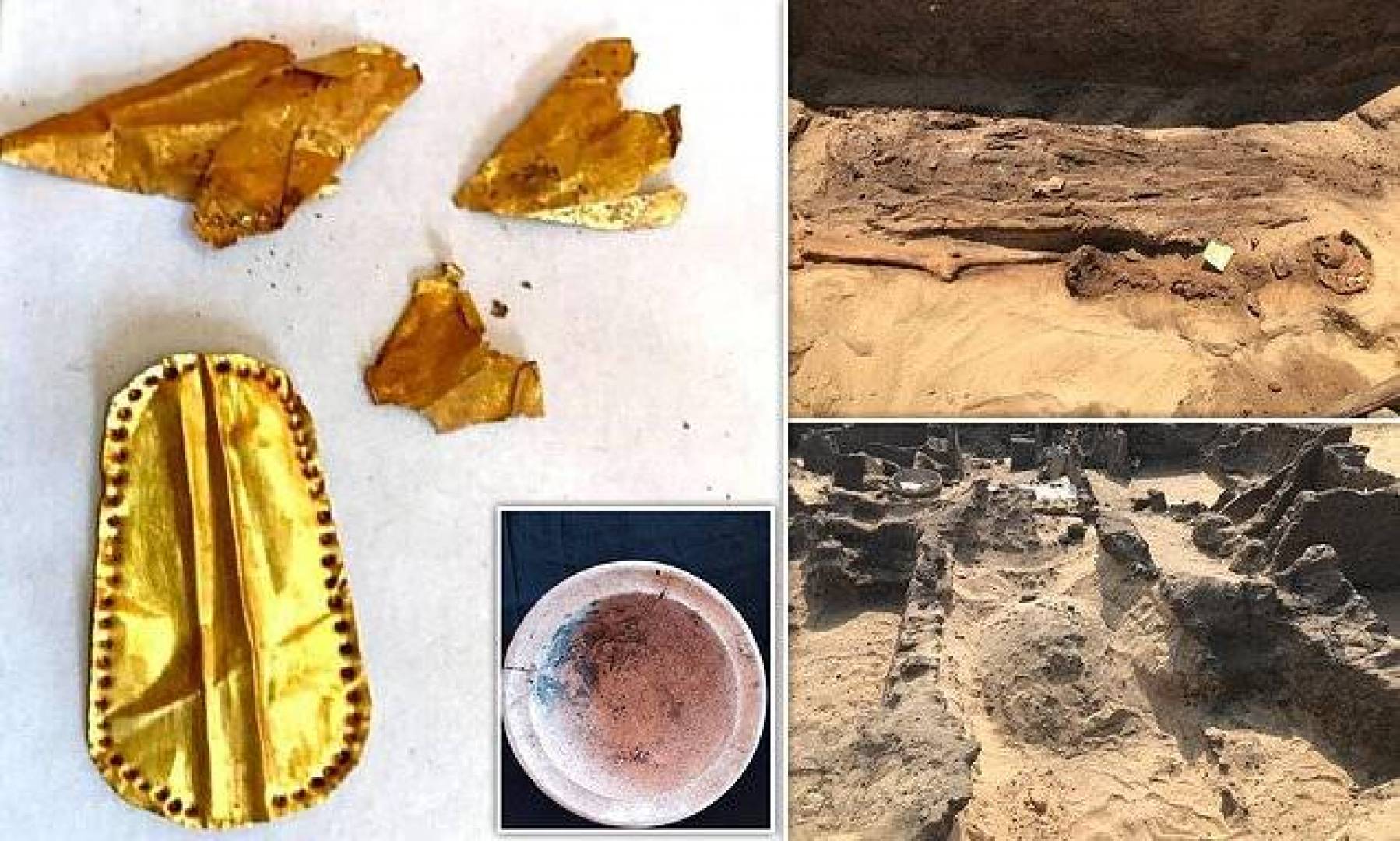 اكتشاف موميات بألسنة ذهبية في مصر .. إليك التفاصيل