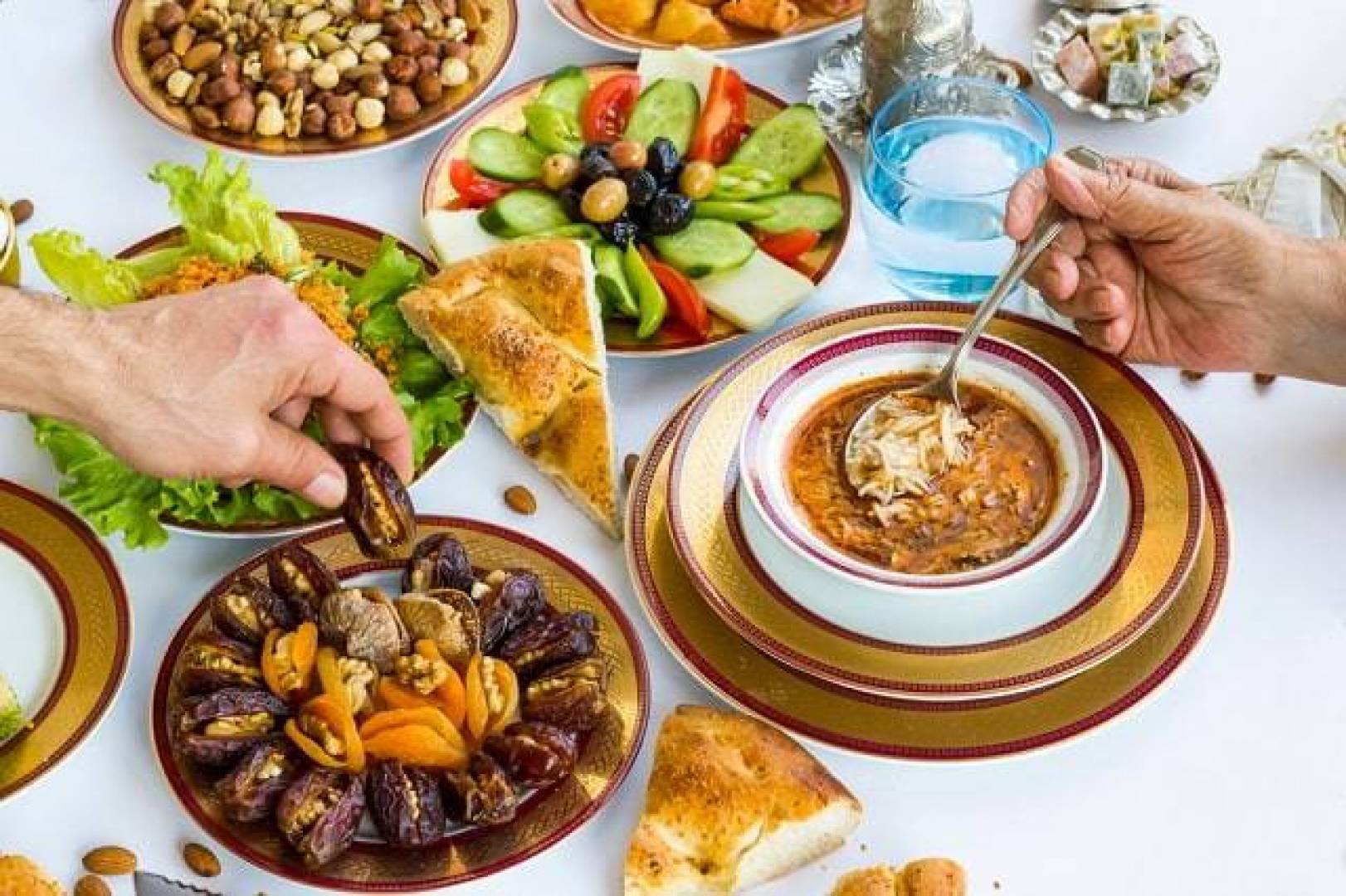 نصائح صحية هامة لأول وجبة إفطار في رمضان