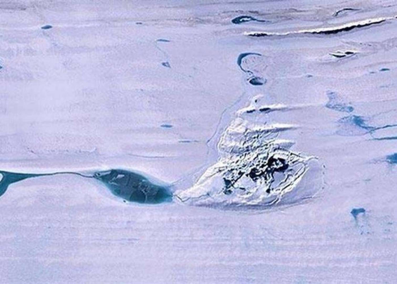 الكشف عن سر اختفاء البحيرة في القطب الجنوبي