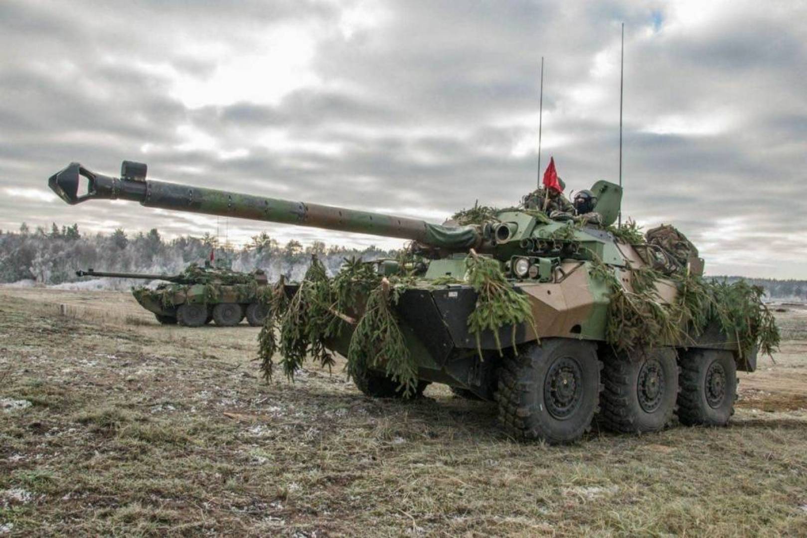 مركبات AMX10-RC الفرنسية المدرعة إلى أوكرانيا في فبراير المقبل