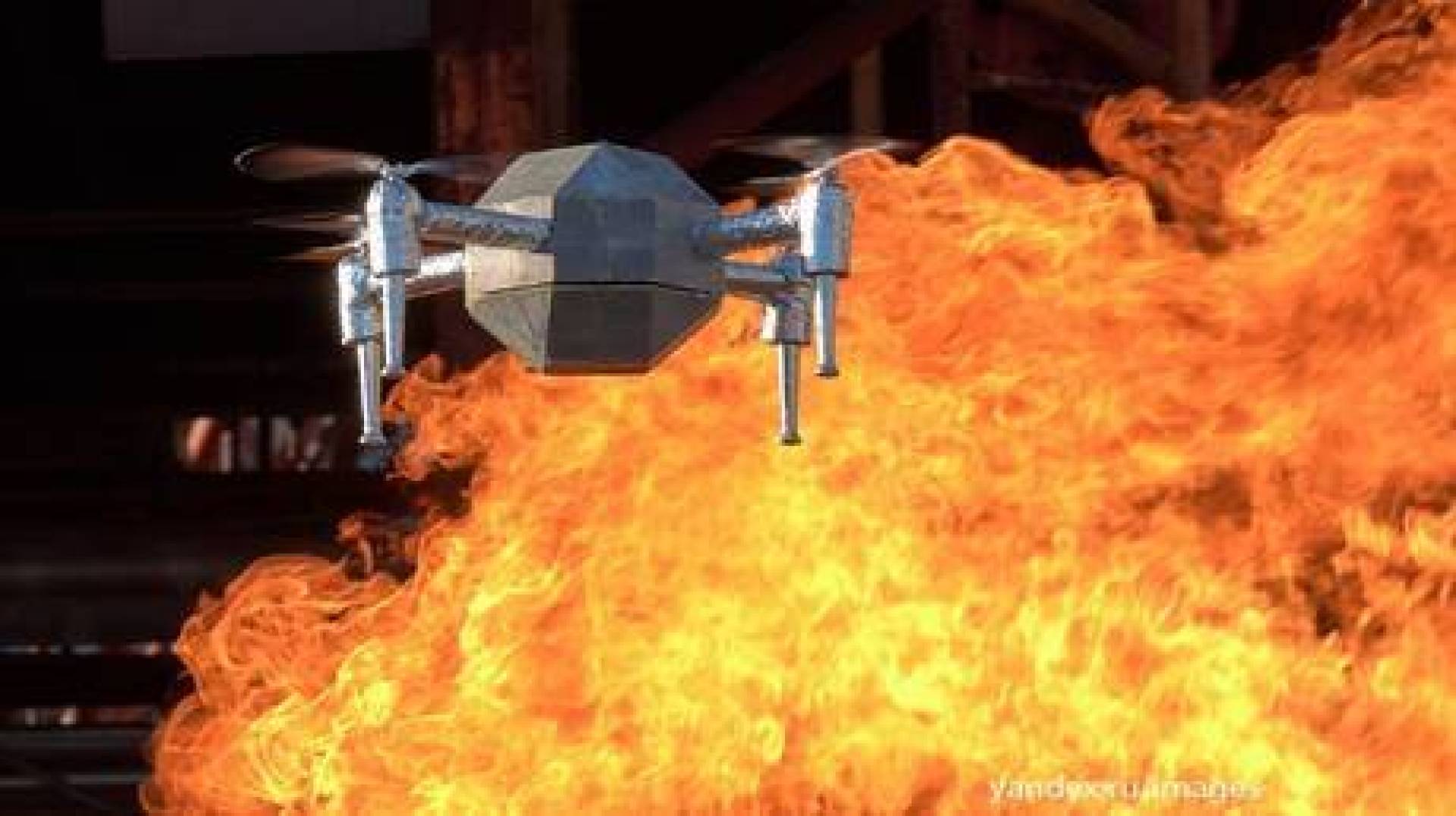 FireDrone: مسيّرة جوية مقاومة للحريق تتحمل درجات حرارة تصل إلى 200 درجة مئوية لمدة 10 دقائق