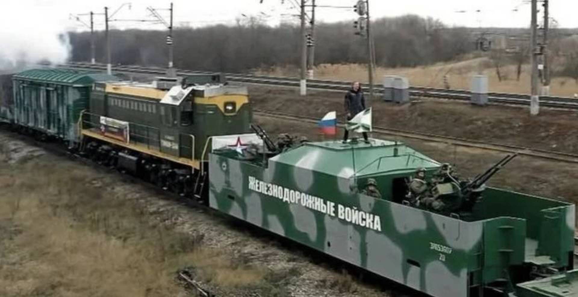 تجهيز القطارات العسكرية الروسية بأبراج جديدة لحمايتها من الصواريخ الشبحية