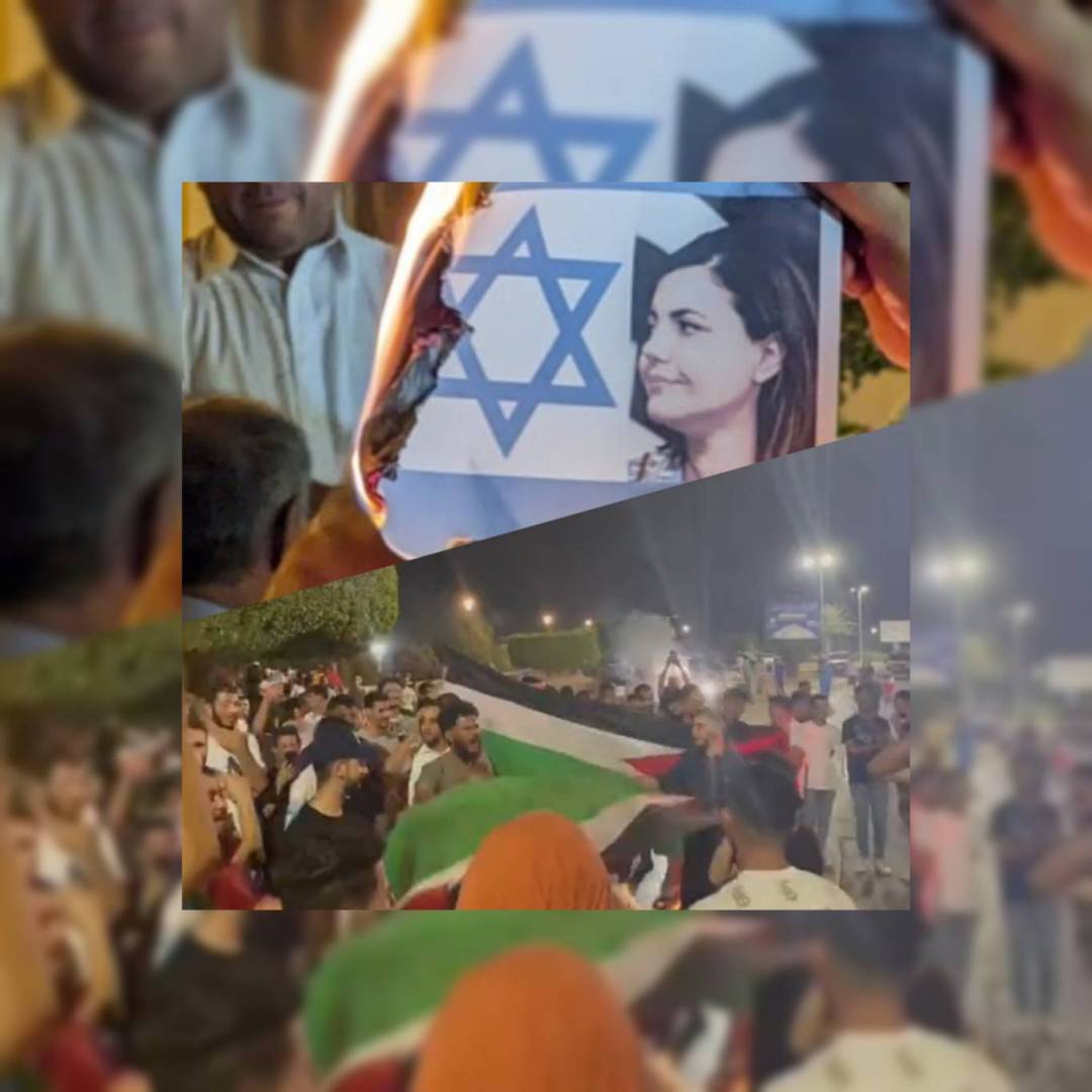 بالصور/بوساطة إيطالية لقاء وزيرة الخارجية الليبية مع وزير الكيان الإسرائيلي سراً وغضب شعبي في ليبيا