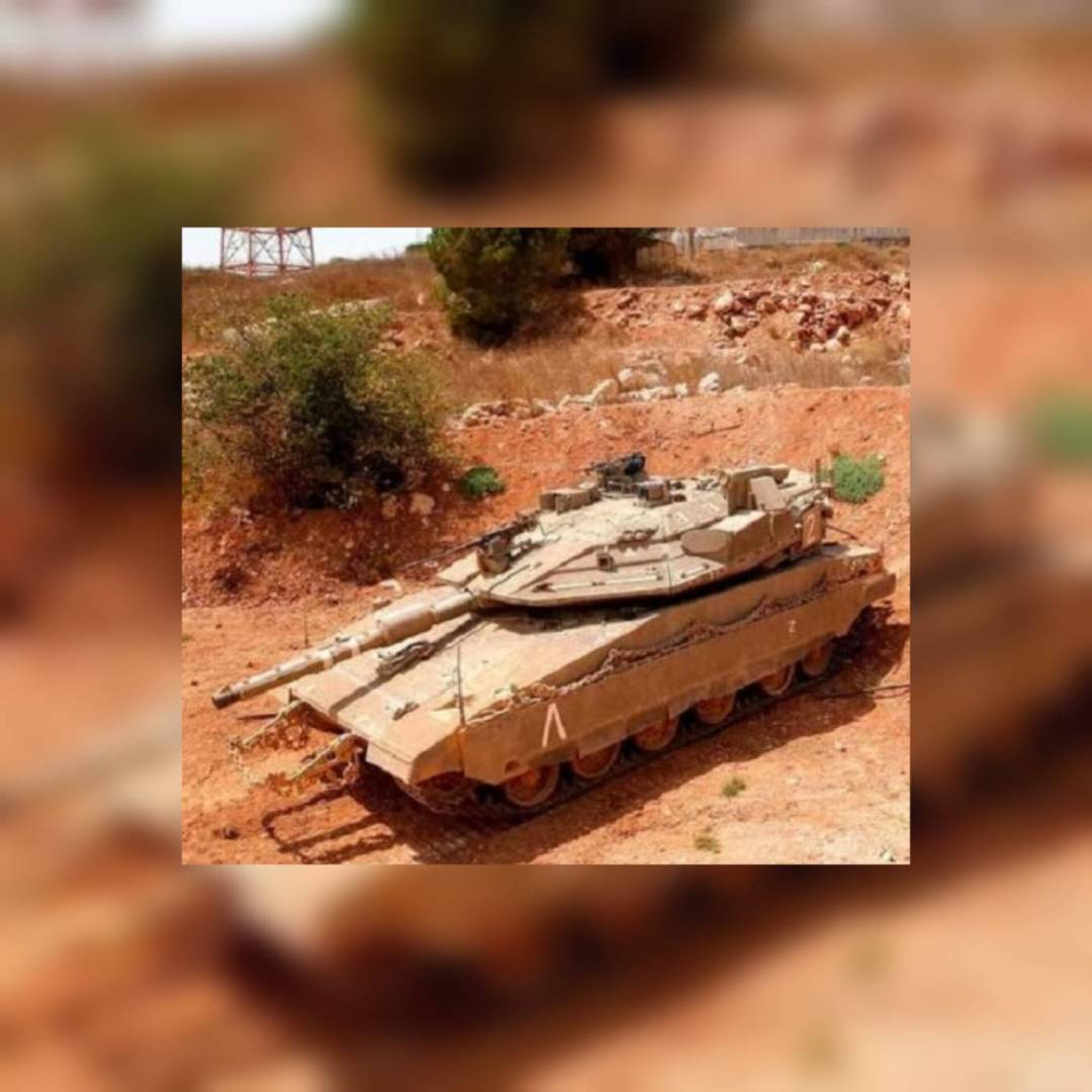 اعلام العدو: العثور على دبابة ميركافا المسروقة من القاعدة العسكرية في ساحة للخردة