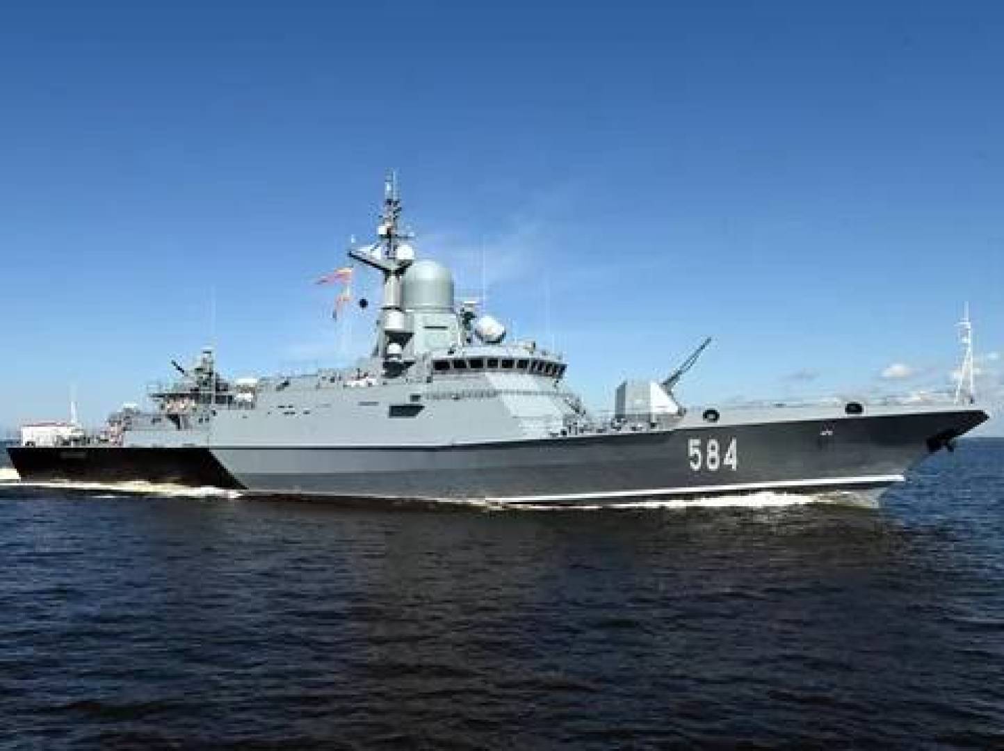 كورفيت روسي بقدرات قتالية خارقة