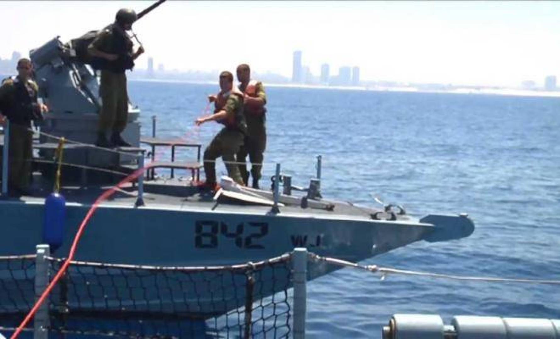 جيش الاحتلال الإسرائيلي يستعد لمهاجمة أسطول الحرية قبل وصوله الى غزة