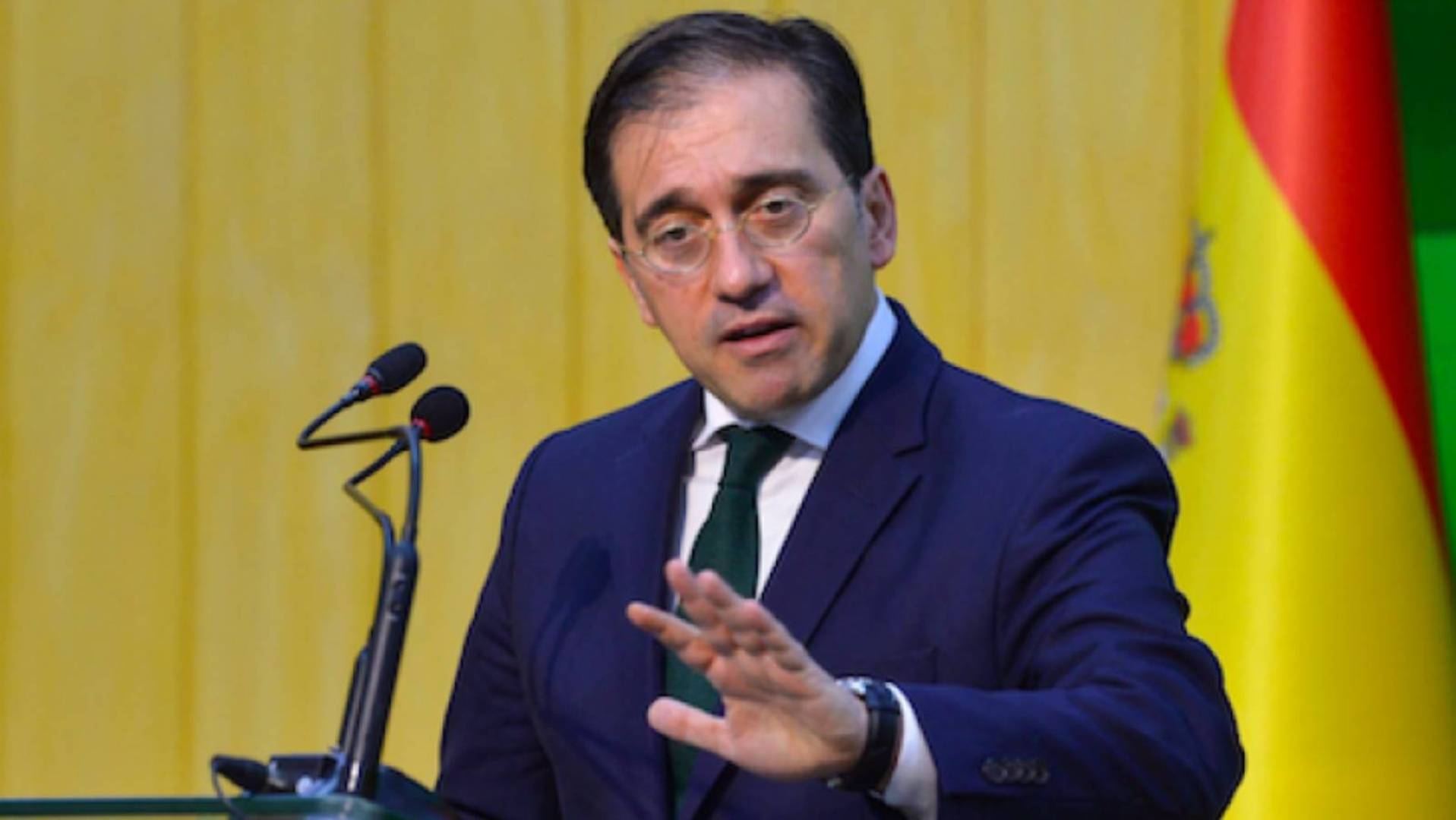 وزير خارجية أسبانيا يوجه دعوة الى المجتمع الدولي حول غزة