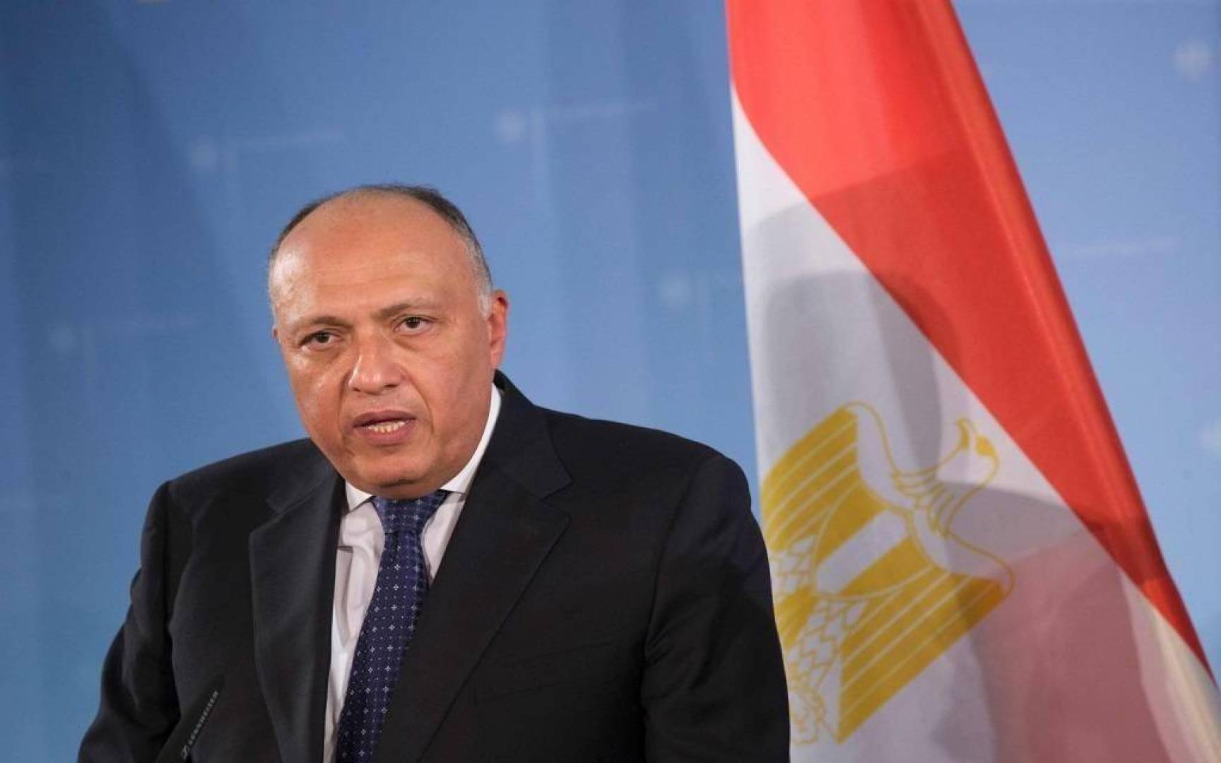 وزير الخارجية المصري: إسرائيل تعرقل وصول المساعدات إلى الفلسطينيين