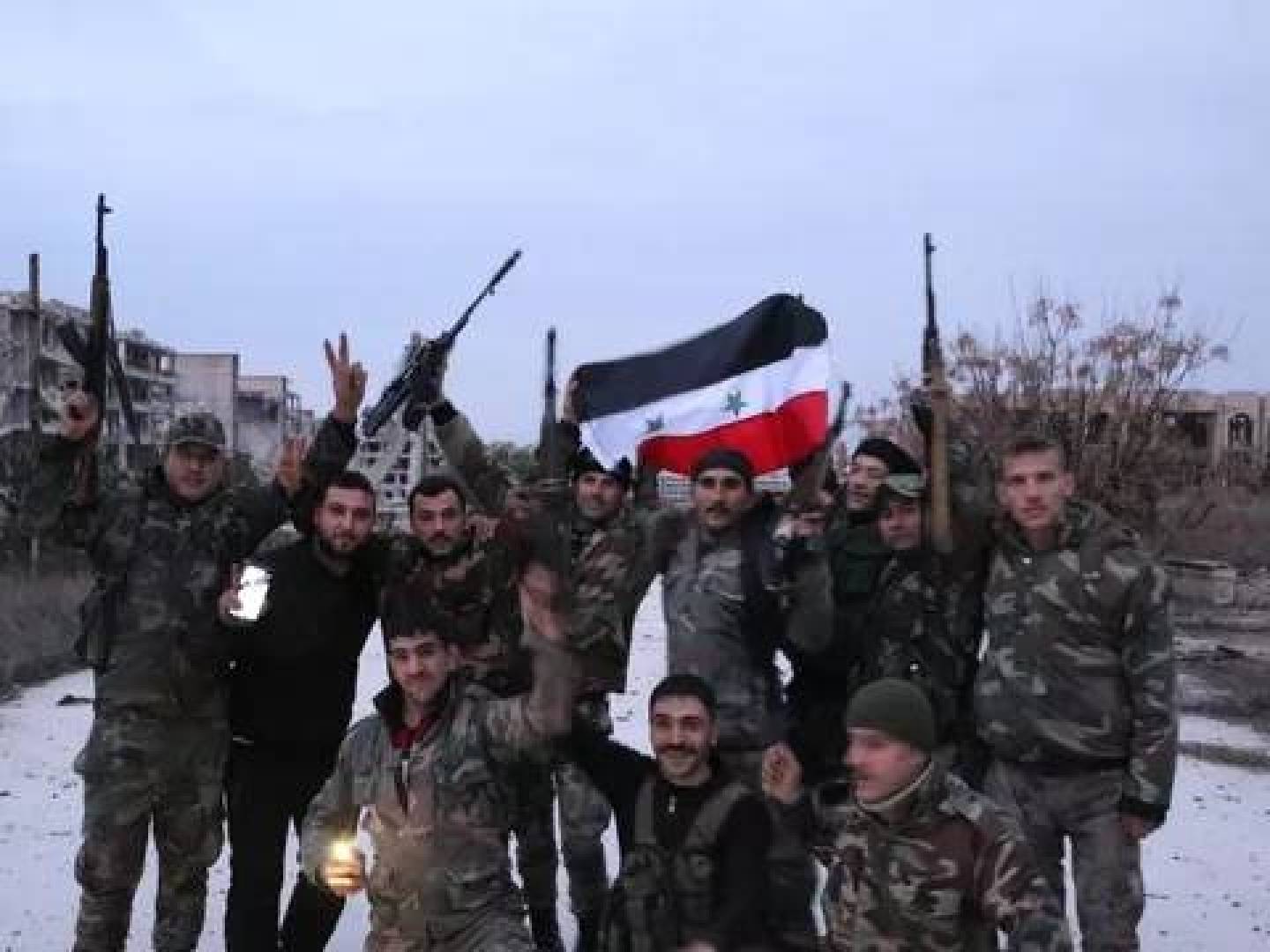 الجيش السوري يقضي على 22 إرهابي من 