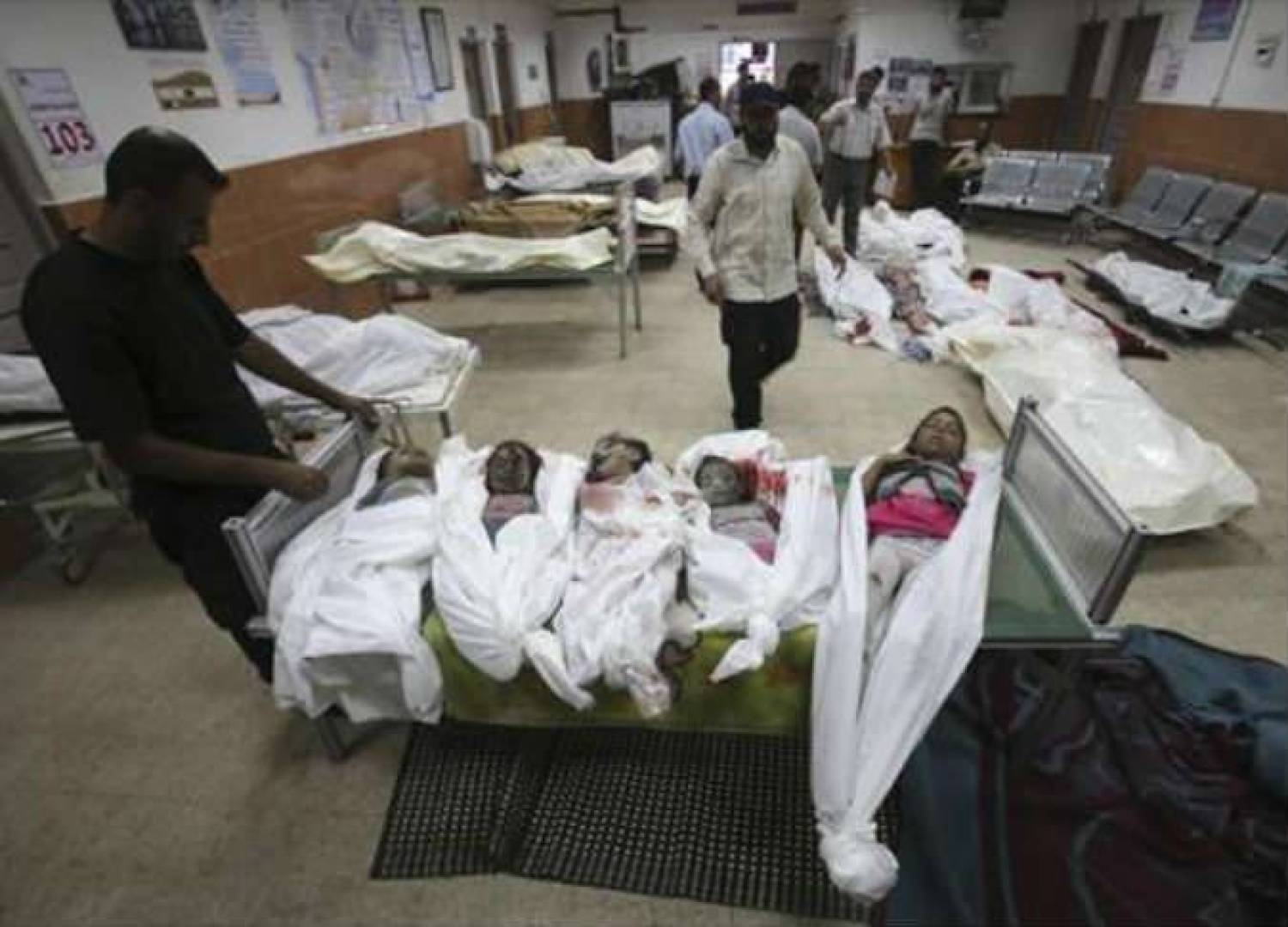 الهلال الأحمر: 15.103 طفل شهيد في قطاع غزة منذ بدء الحرب العدوانية