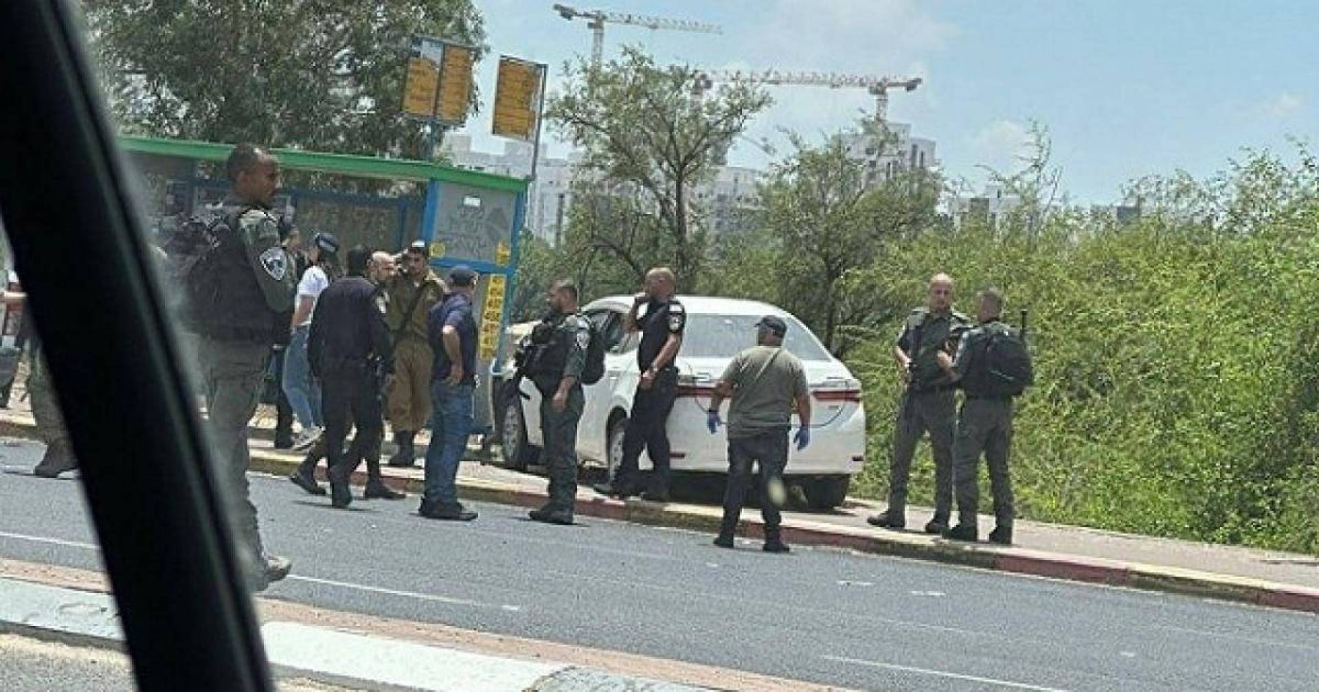 عملية دهس قرب الرملة جنوبي تل أبيب واستشهاد المنفذ