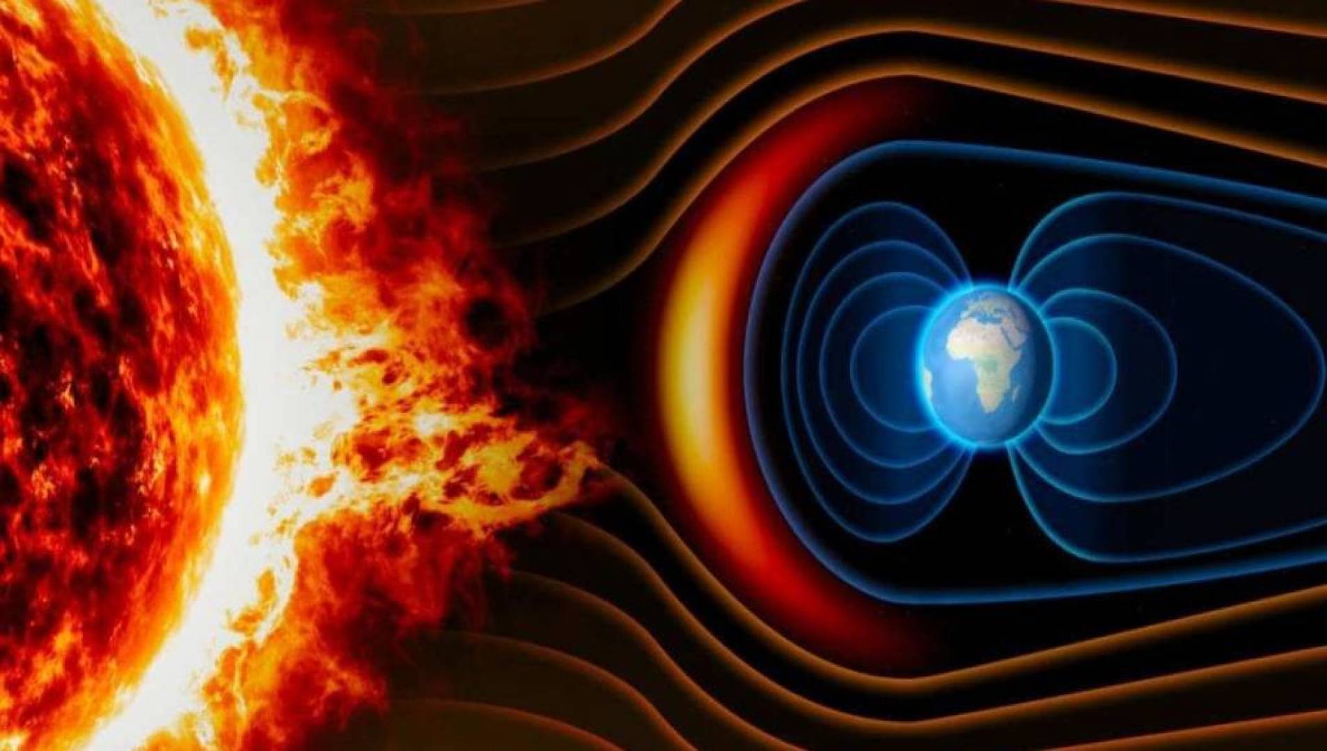 الانفجارات الشمسية القصوى وضعف المجال المغناطيسي: مزيج قاتل للأرض