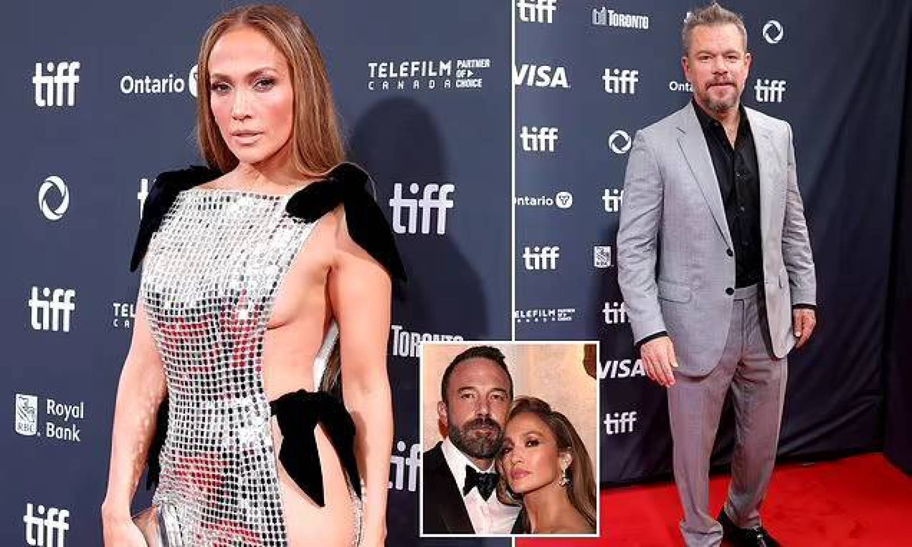 مات ديمون وجينيفر لوبيز في حديث عميق وسط أنباء عن طلاق بن أفليك