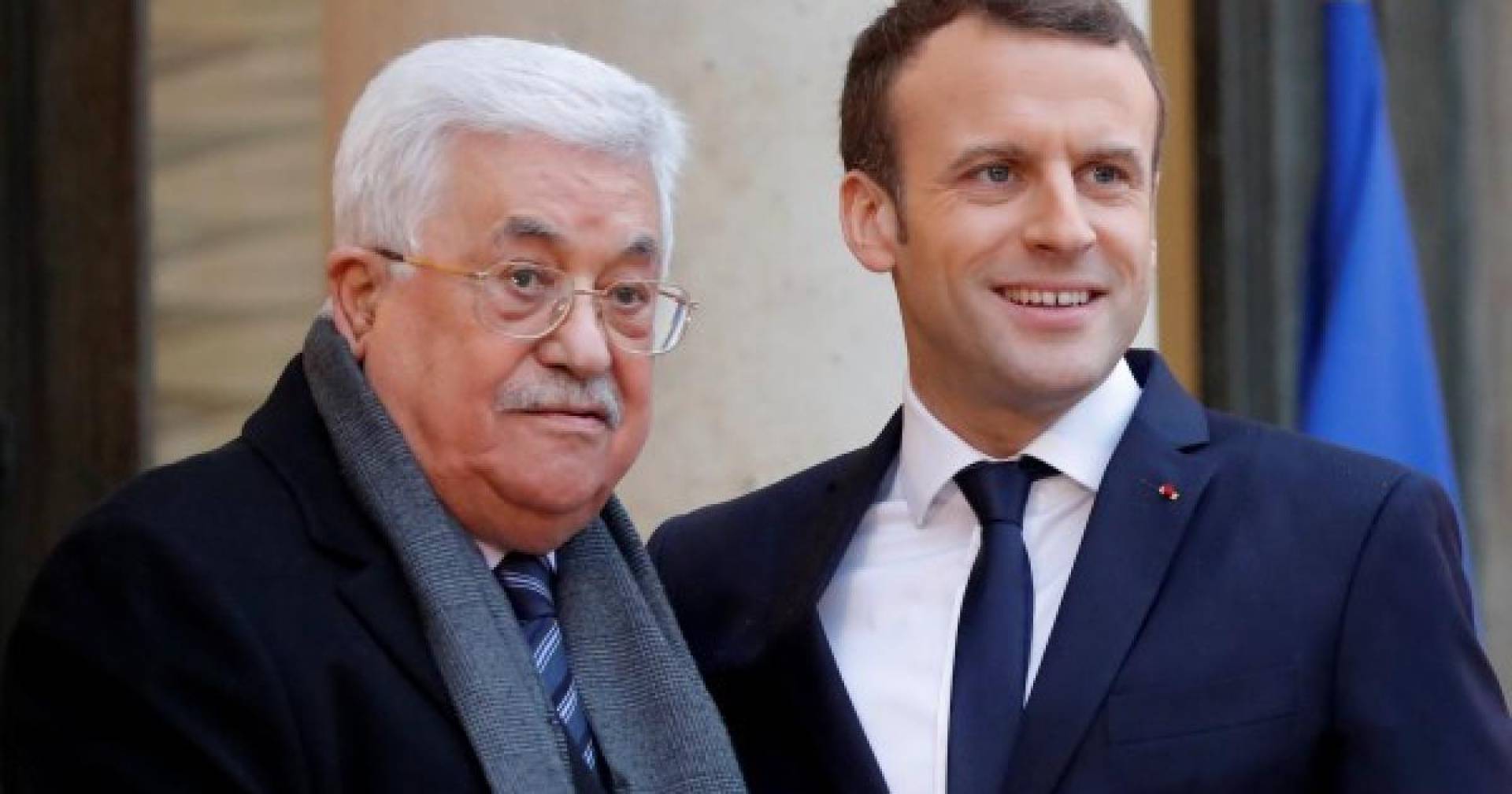 الرئيس الفلسطيني يعقب على قرار الرئيس الفرنسي