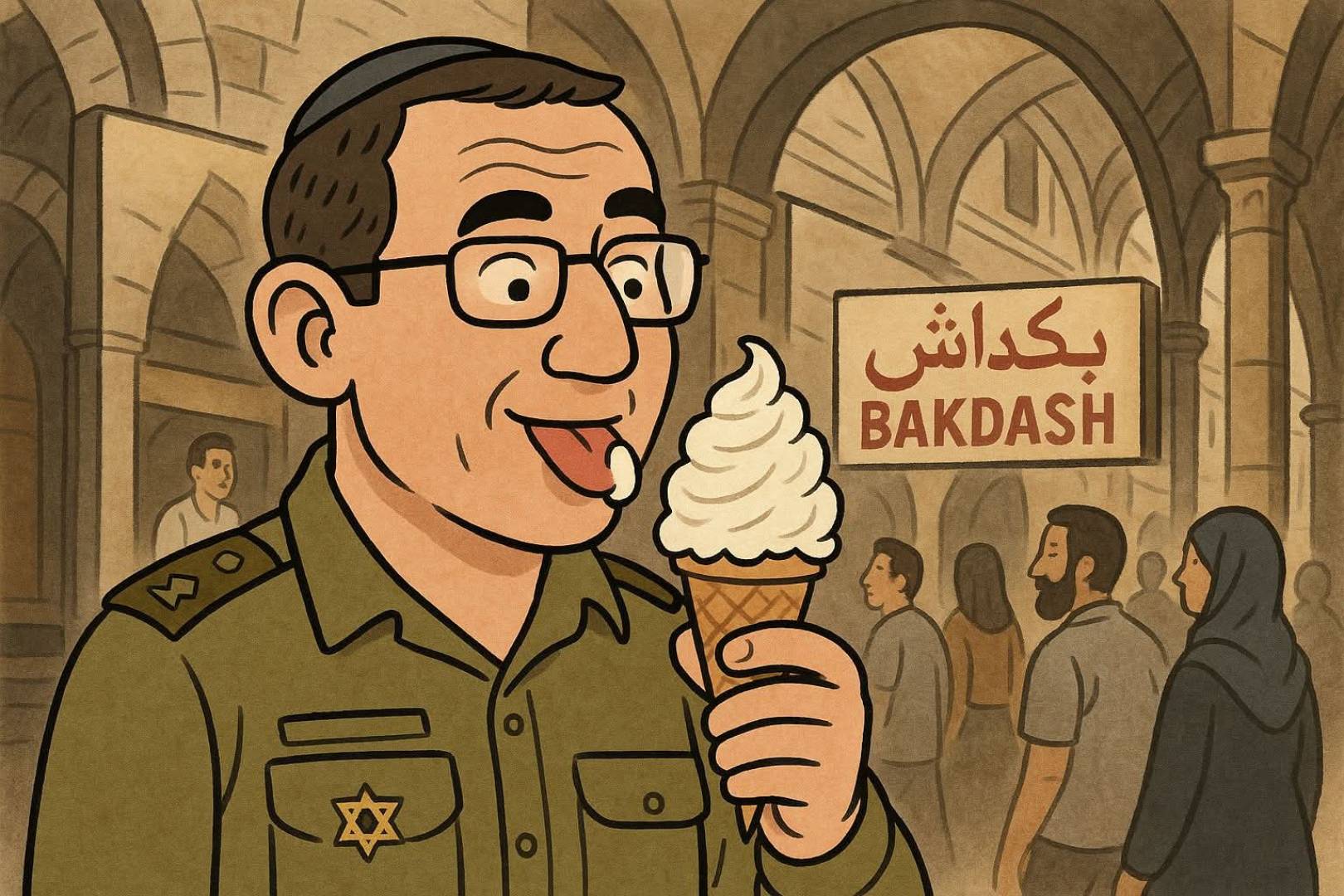 ظهور أفيخاي اذرعي الاخير يغلق ملف 