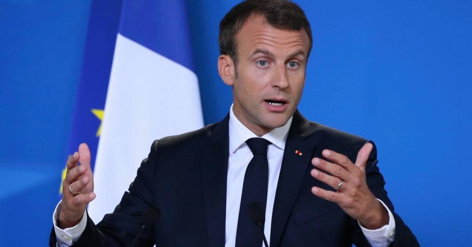 الرئيس الفرنسي يدعو لإنشاء حوكمة خاصة بغزة والاعتراف الكامل بالدور الفلسطيني الرئيس الفرنسي يدعو لإنشاء حوكمة خاصة بغزة والاعتراف الكامل بالدور الفلسطيني