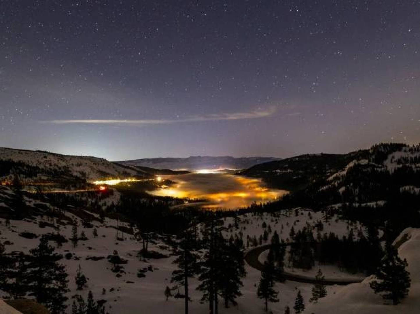 الكشف عن سر سطوع السماء ليلا في الشتاء