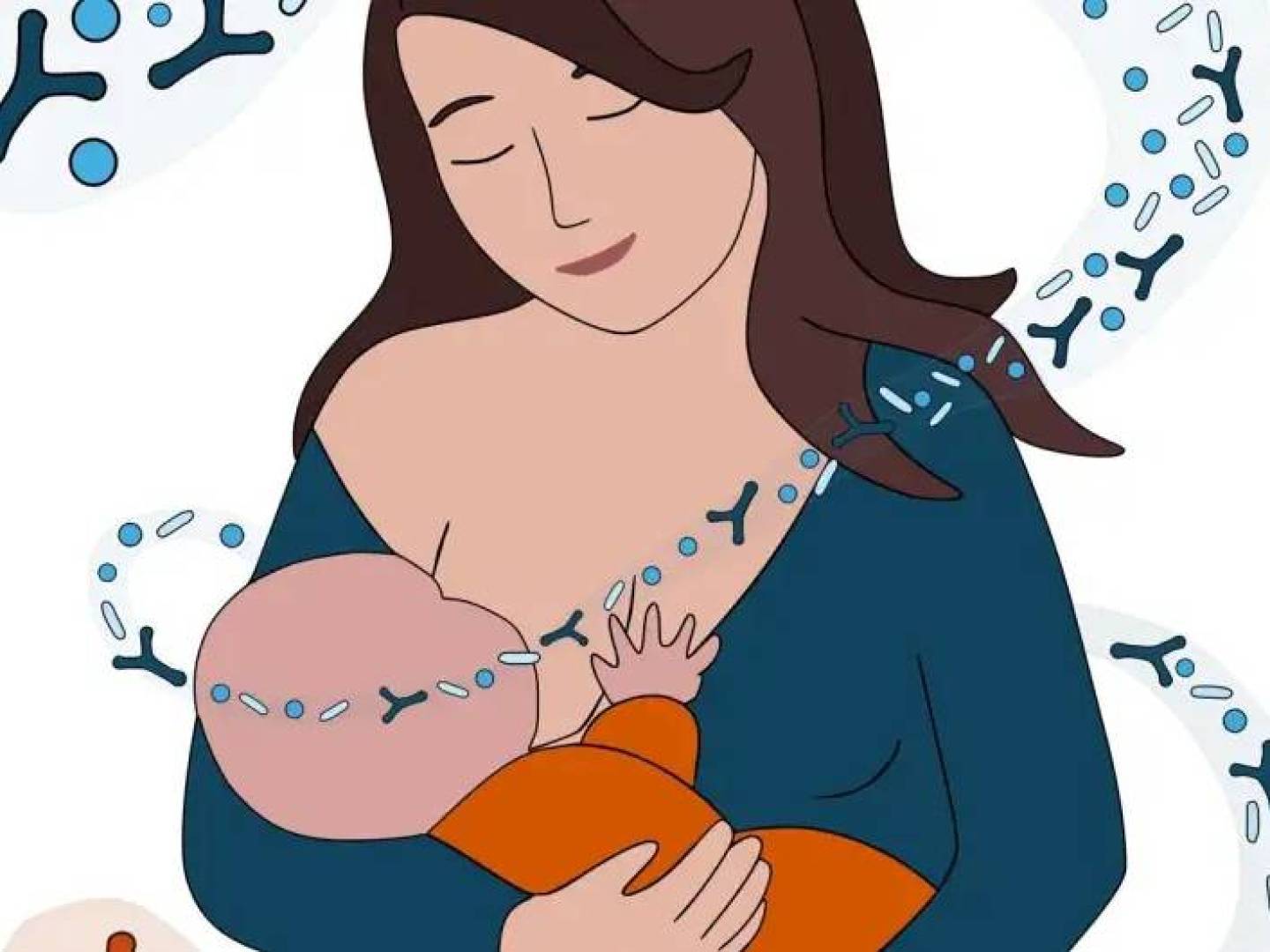 بكتيريا حليب الأم تساهم في بناء صحة أمعاء الأطفال منذ الولادة