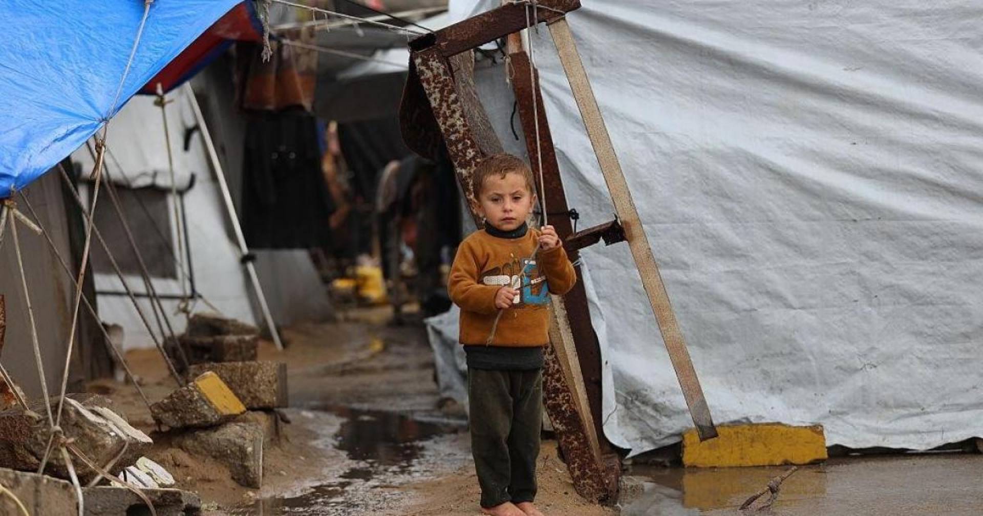 الأمم المتحدة: 11 طفل لقوا حتفهم تجمدا في قطاع غزة