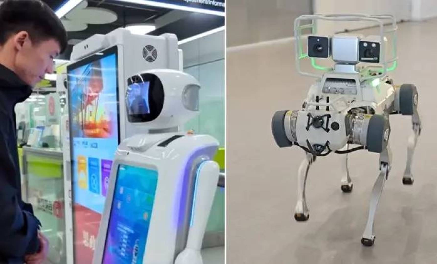 روبوتات بشرية وطائرات مسيّرة وكلاب آلية لتعزيز السلامة والخدمات في مترو الصين