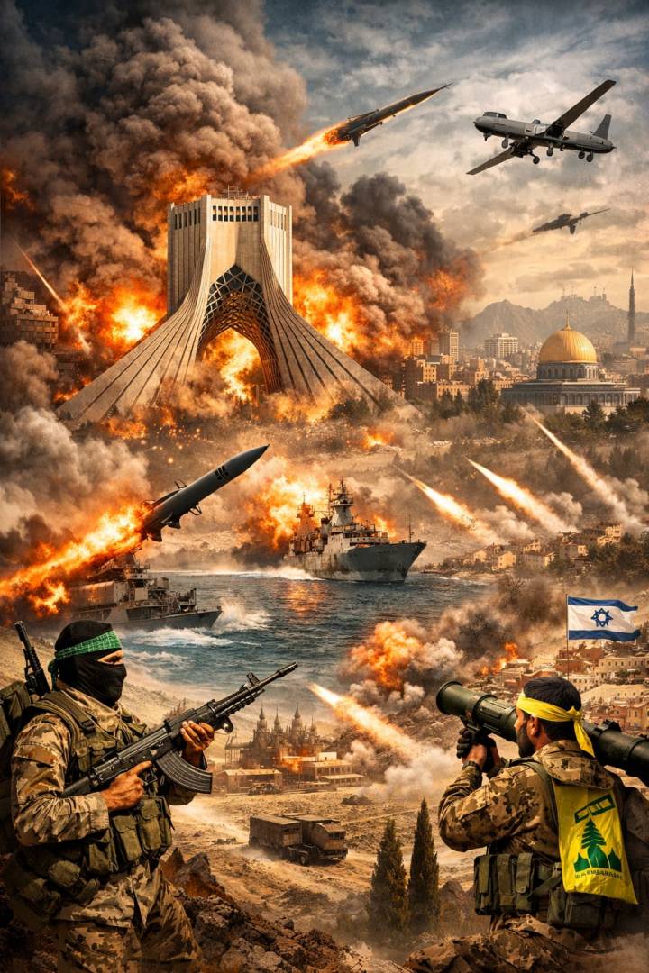 حين تُقصف طهران … تشتعل الجبهات من باب المندب إلى شمال فلسطين