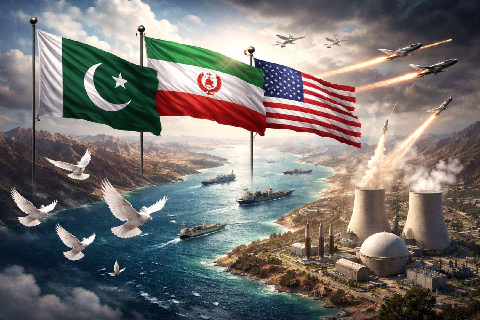 إسلام آباد مفاوضات تحت النار … هل يتم الإتفاق ؟