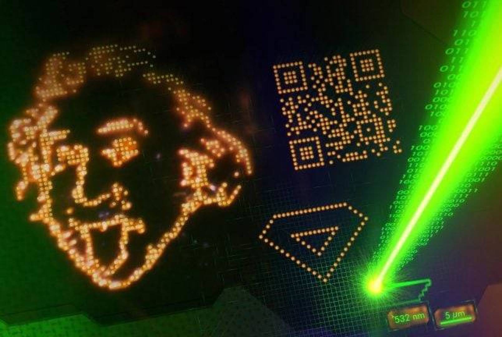 ابتكار بلورة جديدة تتيح الكتابة بالضوء على مقياس النانو